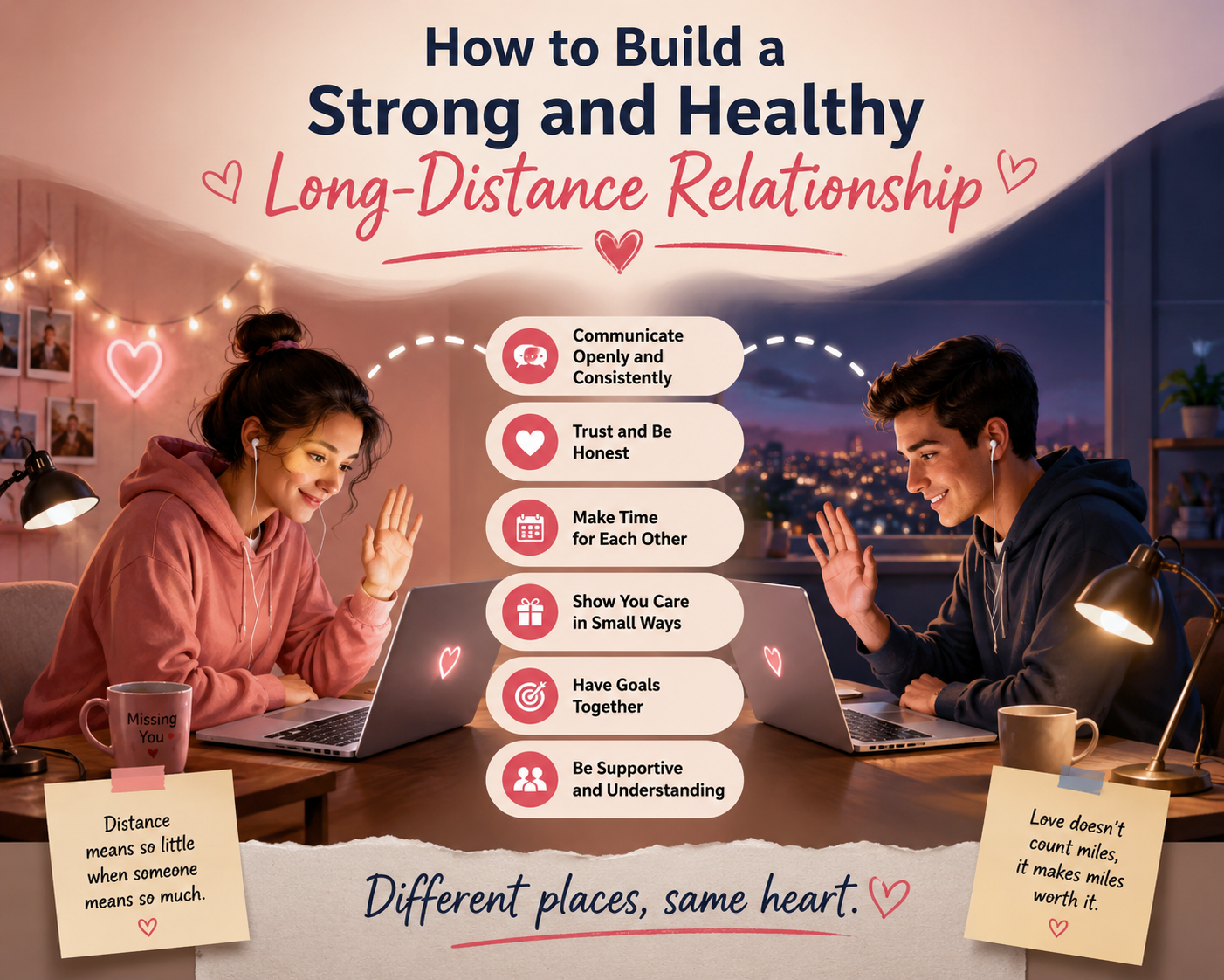 How to Build a Strong and Healthy Long-Distance Relationship